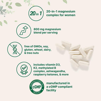 Magnesium Complex 20-in-1 for Women