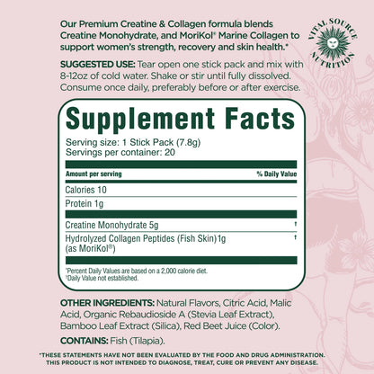 Creatine & Collagen Sticks