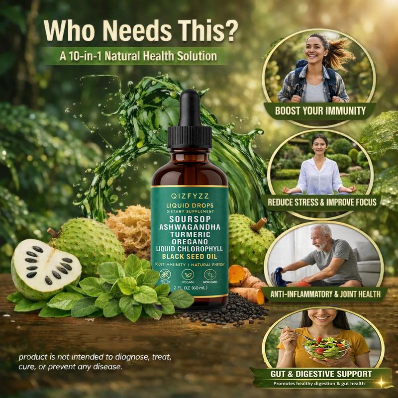 Soursop Complex Drops 10-in-1