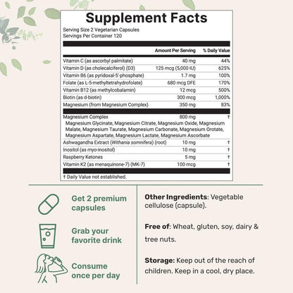 Magnesium Complex 20-in-1 for Women