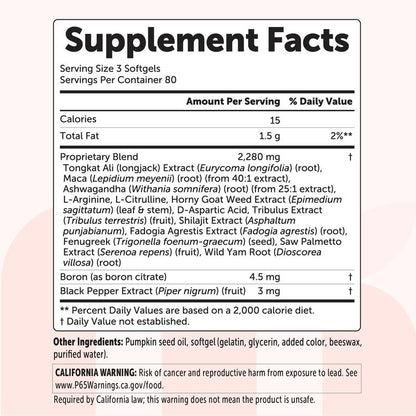 Testosterone+ Advanced 15-in-1 Complex