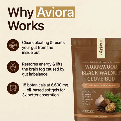Wormwood Black Walnut Cloves Extract